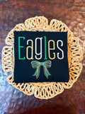 Eagles with bow